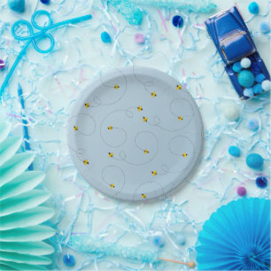 Hummelbienen Pappteller