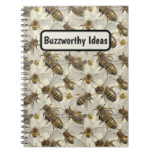 Hummelbienen Personalisiert Notizblock (Vorderseite)