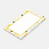 Hummelbienen Post-it Klebezettel (angewinkelt)