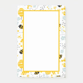 Hummelbienen Post-it Klebezettel (Vorderseite)