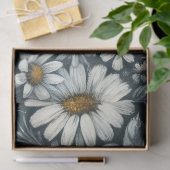 Hummelbienen und Milchblütendekoupage Seidenpapier (Geschenk)