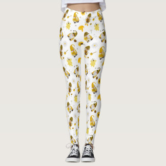Hummelblume Gelbe Leggings