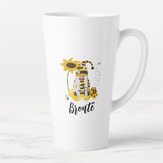 Hummelblume Personalisierte Gnome-Tasse Milchtasse (Rechts)