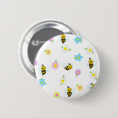 Hummelblüte Button (Vorne & Hinten)