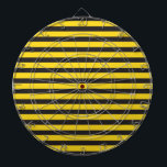 Hummelblüte Schwarz Gelb Horizontale Linien Hummel Dartscheibe<br><div class="desc">Wenn Sie gewollt haben, jedem zu zeigen, wie viel Sie Bienen Liebe, dieses lustige und niedliche Design mit schwarz-gelben horizontalen Streifen wird jeden bemerken. Dies ist die ideale Option für Tierliebhaber! Sie werden sehen, wie jeder die niedliche Hummelästhetik, die dieses Design hat, durch die Kombination zweier Farben Liebe. Für die...</div>