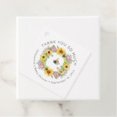 Hummelblütenblume Hydrangea Babydusche Geschenkanhänger (Beispiel)