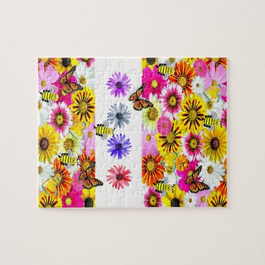 Hummeldededekorative Puzzle (Horizontal)