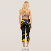 Hummelfarben Capri Leggings (Rückseite)