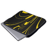 Hummelfarben Laptopschutzhülle (Vorne Knopf)