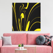 Hummelfarben Leinwanddruck (Insitu (Wohnzimmer))