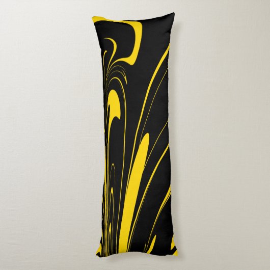 Hummelfarben Seitenschläferkissen (Rückseite (Vertikal))