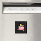 Hummelfisch Ugly Fish Deep Sea Funny Sombrero Kost Magnet (In Situ (Geschirrspüler))