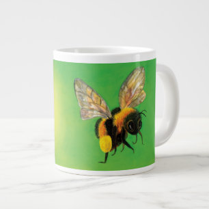 Hummelfliegendes Bild Jumbo-Tasse
