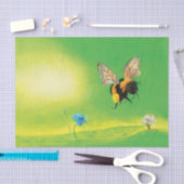 Hummelfliegendes Bild Seidenpapier (Handwerk)