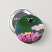 Hummelflug Button (Vorne & Hinten)