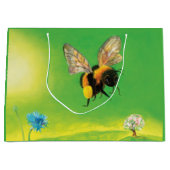 Hummelflug Große Geschenktüte (Vorderseite)