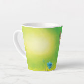Hummelflug kleine Abbildung Milchtasse (Linke Ecke)