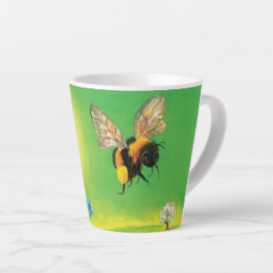 Hummelflug kleine Abbildung Milchtasse