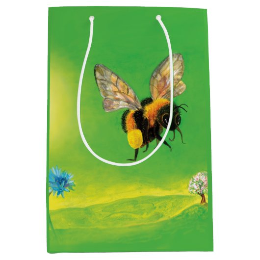 Hummelflug Mittlere Geschenktüte (Vorderseite)