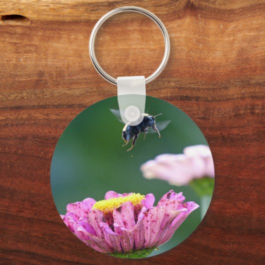 Hummelflug Schlüsselanhänger (Vorderseite)