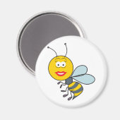 Hummelgesicht Magnet (Vorderseite/Rückseite)