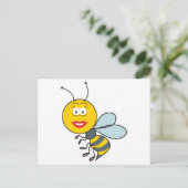 Hummelgesicht Postkarte (Stehend Vorderseite)