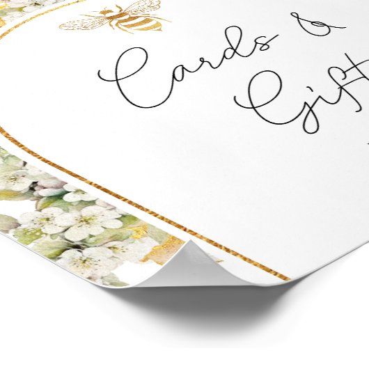 Hummelkarten und -geschenke poster (Ecke)