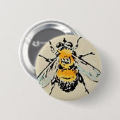 Hummelknopf Button (Vorne & Hinten)