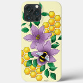 Hummellavender-Blume Gelb Case-Mate iPhone Hülle (Rückseite)