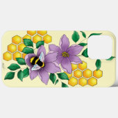 Hummellavender-Blume Gelb Case-Mate iPhone Hülle (Rückseite (Horizontal))