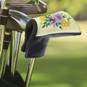 Hummellavender-Blume Gelb Golf Headcover