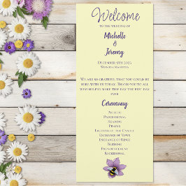 Hummellavender-Blume Gelb Programm