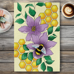 Hummellavender-Blume Gelb Puzzle