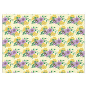 Hummellavender-Blume Gelb Tischdecke (Vorderseite (Horizontal))