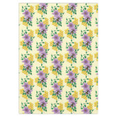 Hummellavender-Blume Gelb Tischdecke (Vorderseite)