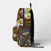 Hummelliebe Bedruckter Rucksack (Rechts)