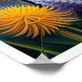 Hummeln als Kunstdruckerei Poster (Ecke)