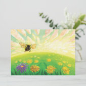Hummeln am Horizont Einladung (Stehend Vorderseite)