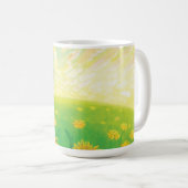 Hummeln am Horizont Kaffeetasse (VorderseiteRechts)