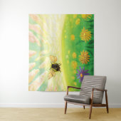 Hummeln am Horizont Wandteppich (Beispiel)