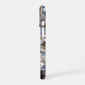 Hummeln auf der Blüte der Wildkirsche iPhone 16 Hülle (Linke Seite)