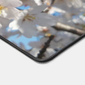 Hummeln auf der Blüte der Wildkirsche Schreibtischunterlage (Ecke)