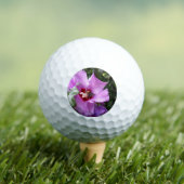 Hummeln auf Hibiskus Blume Golfball (Insitu T-Shirt)