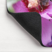 Hummeln auf Hibiskus Blume Mousepad (Ecke)
