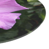 Hummeln auf Hibiskus Blume Schneidebrett (Ecke)