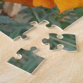 Hummeln auf Ringelblume Puzzle (Seite)