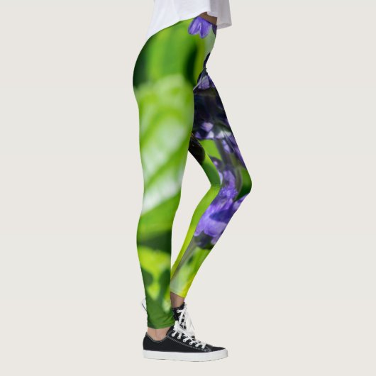 Hummeln auf Salvia Leggings (Rechts)