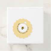 Hummeln-Babydusche Geschenkanhänger (Beispiel)