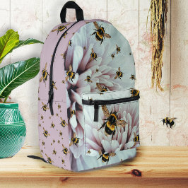 Hummeln Big Blume Backpack Bedruckter Rucksack