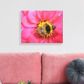 Hummeln Canvas Print Leinwanddruck (Insitu (Wohnzimmer))